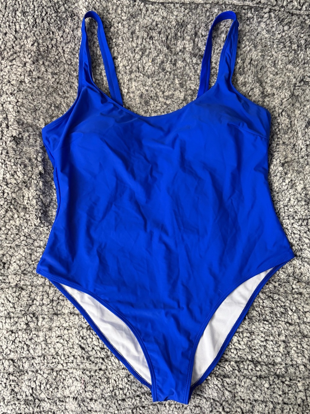 SHEIN Blue Women's One Piece Swimsuit